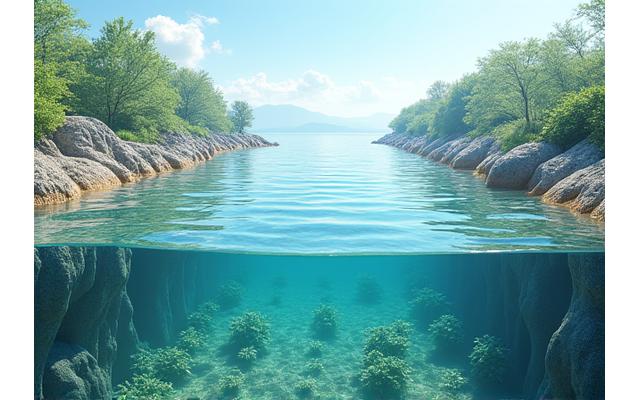 明石海峡公園の海岸部に創出された海洋生物の生息地