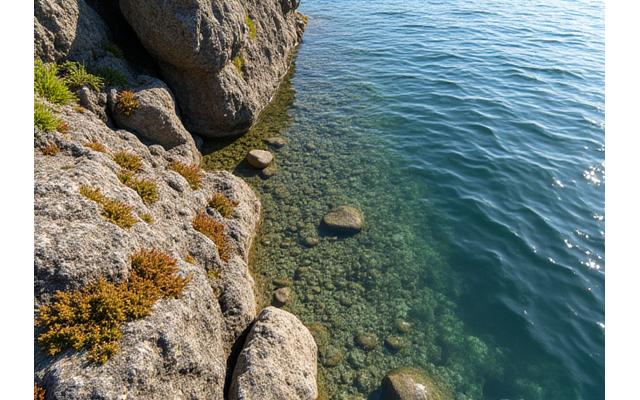 瀬戸内海小豆島の磯場修復
