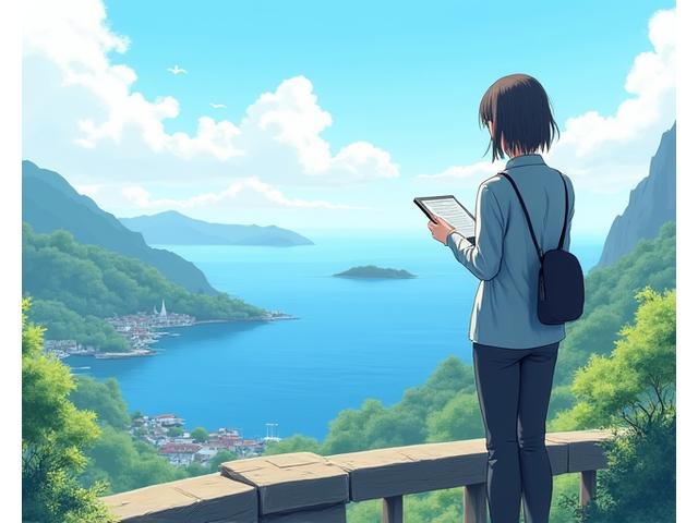海岸線からの景観調査