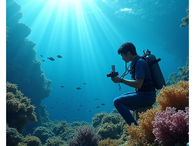 水中カメラによる海洋生物調査